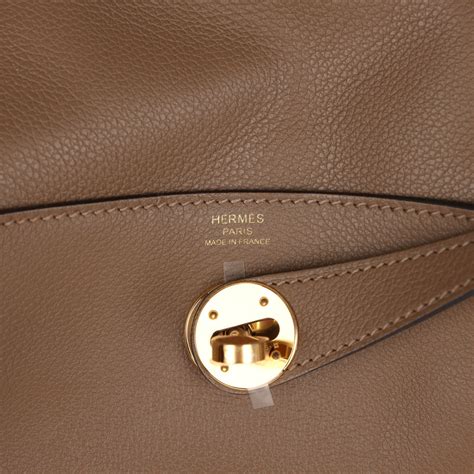 HERMES Evercolor Lindy 26 Beige De Weimar 